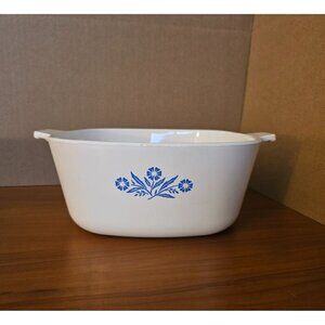 Vintage Corning Ware Blue Cornflower 2.5 Qt. Casserole Dish